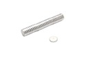 MW 9x2 mm N38 100 valcový magnet N38 100 ks.