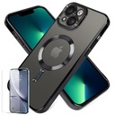 KOVOVÉ POUZDRO MAGSAFE PRE IPHONE 14 FAREB + Tvrdené SKLO