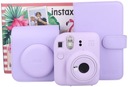 Fujifilm Instax Mini 12 fialový fotoaparát + puzdro na album