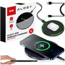 RÝCHLA 15W USB C INDUKTÍVNA NABÍJAČKA PRE IPHONE APPLE WATCH + KÁBEL