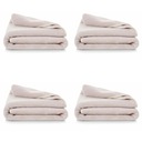 4x uterák 70x140 Euro Col. Amy 02 - 380 g/m2 Béžová