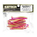 Keitech Easy Shiner rubber 2'' 5cm 1g LT#70T LT PURPLE X CHART UV (DI) 12ks