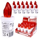 LED VLOŽKY PRE SVIEČKY CORTINA ČERVENÉ, SET. 12KS