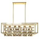 ZÁSADNÁ STROPNÁ LAMPA GOLD CRYSTAL GLAMOUR CRYSTAL TOOLIGHT