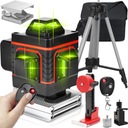 KRÍŽOVÝ LASER ÚROVŇOVÝ LASER 360° PRESNÝ, DIAĽKOVÉ OVLÁDANIE + STATÍV