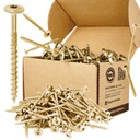 TORX tesárske skrutky do dreva, tanierová hlava, pevná konštrukcia, 6x60