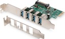 Radič Digitus PCIe 2.0 4 x USB 3.0 PCI Express