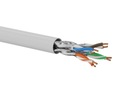 Twisted pair kábel Sieťový Ethernet FTP LSOH Dca cat 6a 100m