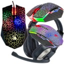 A4Tech SET BLOODY A70 Herná myš Hráči +RGB+ Slúchadlá Mikrofón 2v1