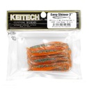 Keitech Easy Shiner guma 2'' 5cm 1g LT#32T CLEAR ORANGE 12 ks.