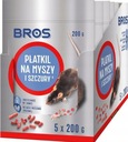 BROS PŁATKIL jed na myši 1kg 5x200g doypack