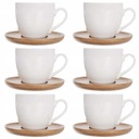 Sada šálok na espresso 6 ks