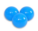 Plastové loptičky do suchého bazéna 50 ks. - Modrá