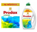 PRODAX prášok 4,55 + gél na pranie 2L univerzálna univerzálna sada