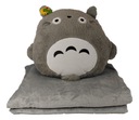 Sada 3v1 Vankúš prikrývka Maskot Neighbor TOTORO anime sused plyšový medvedík