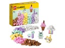 LEGO CLASSIC Kreatívna zábava s pastelovými farbami