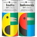 Špeciálna zrnková káva Robusta, čerstvo pražená