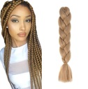 SYNTETICKÉ VLASY PRE BRIDGE DREADS, STREDNE BLOND 24