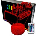 Nočná lampa Dozer 3D LAMP LED