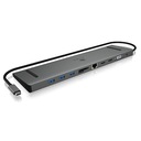 ICYBOX IB-DK2106-C USB-C HDMI VGA dokovacia stanica