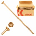 TESÁRSKE SKRUTY DO DREVA 6x140 KUŽELOVÉ TORX 100ks WKCS-60140 KLIMAS