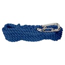 Kotviace lano 10mm 4m s hákovou karabínou