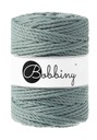 Paličkovaná šnúra Macrame 5mm 100m 3vrstvá vavrínová