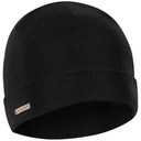 Pánska a dámska zimná čiapka Helikon, 100% vlna Merino, teplá, čierna