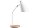 Stolová lampa Tracer Scandi biela, príkon až 40 W E27, biela, 1,5 m