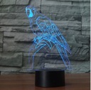 3D NOČNÁ LAMPA 3D DARČEK NA DIAĽKOVÉ OVLÁDANIE