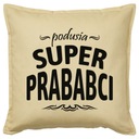 VELKÁ BABIČKA NÁPAD PRÁVE BABIČKA darček do vankúša