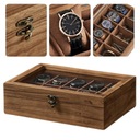 Box Case Organizer Box na hodinky so skleneným vekom pre 10 ks.