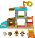 FISHER-PRICE LITTLE PEPLE SET VEĽKÉ STAVENISKO SO ZVUKOM + 2 POSTAVY