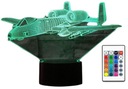 3D LED LAMPA LIETADLO A10 WARTHOG FIGHTER PILOT