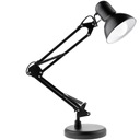 E27 TOBI Lampa na kreslenie, čierna