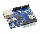 W5100 LAN ethernet RJ45 štítový sieťový modul pre mikrokontrolér UNO R3