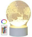 Pekná nočná lampa, dekoratívna lampa do spálne