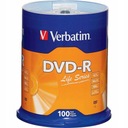 VERBATIM DVD-R disky 4,7GB 16x 100ks Datalife