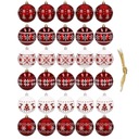 VIANOČNÉ GOLE NA VIANOČNÚ SET GULÚ 7cm