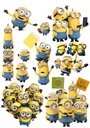 Potlač cukrovej pasty na tortu MINIONKI set