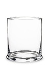 Váza, sklo, svietnik 9x6,5 cm