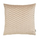 Ozdobná zamatová obliečka na vankúš 45x45 Savoy cream
