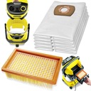 5x KARCHER WD 4 5 6 TAŠKY DO VYSÁVAČA + FILTER