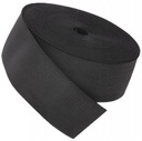Flexibilná flexibilná ďasná, ploché oblečenie 8 cm čierne 80 mm - 25 metrov
