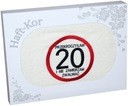 UTERÁK 70x140 S VÝŠIVKOU NA DARČEK K 20. NARODENINÁM