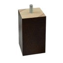 Nábytková noha GAARU 10x5,5x5,5cm buk wenge
