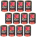 Rafi s hovädzím mäsom pre dospelých 12 x 400 g