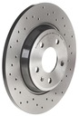 2 x brzdový kotúč BREMBO 08.A759.1X