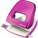 Leitz WOW dierovačka 30 listov metalíza ružová