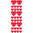 Heart Candy Balls Love Box plnené guličky 30 ks